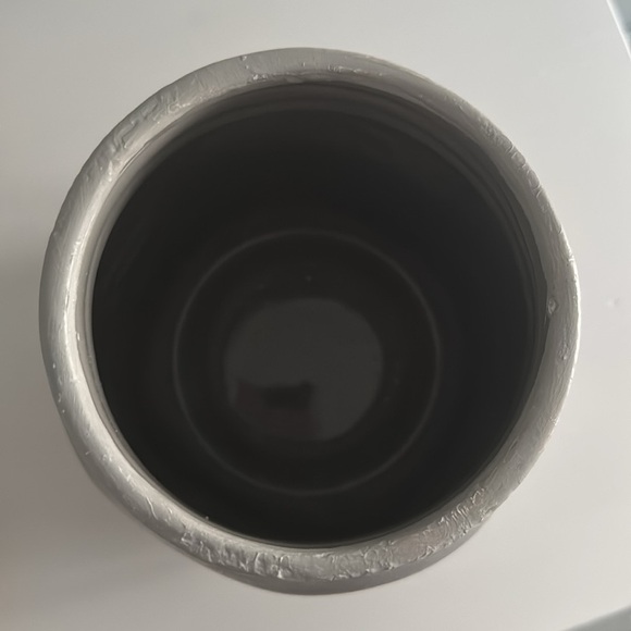 Gray Upcycled Mason Jar Utensils Crock - Picture 5 of 6